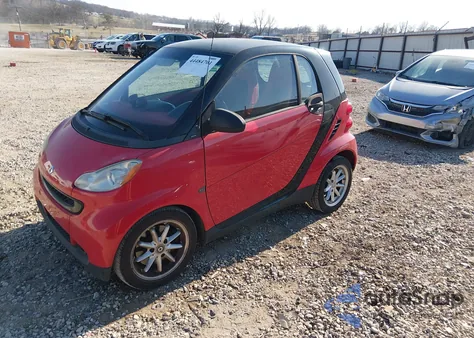 2009 Smart Fortwo Brabus/Passion/Pure из США, поврежденный, VIN WMEEJ31X89K234163